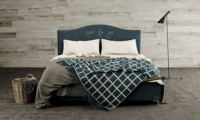 Łóżko tapicerowane Navy