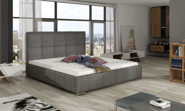Łóżka tapicerowane do małych mieszkań
